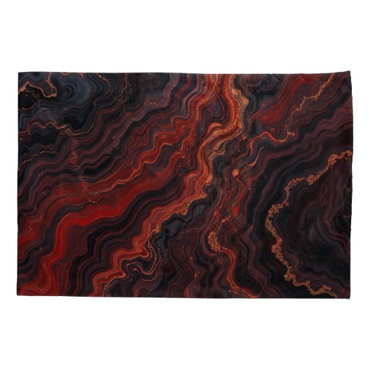 溶鉱脈 枕カバー (裏面)