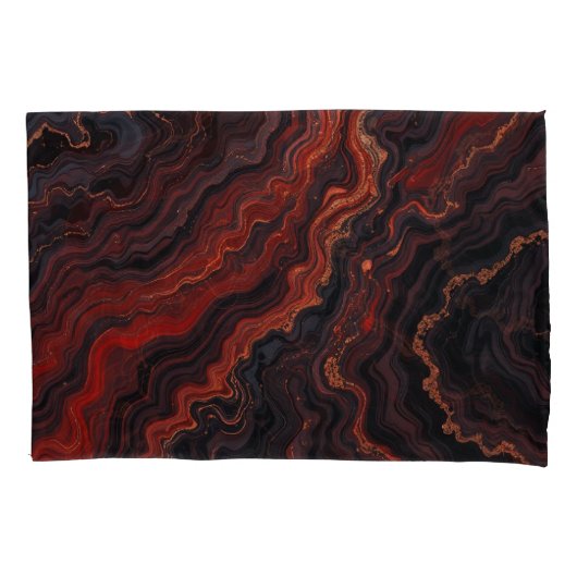 溶鉱脈 枕カバー (正面)