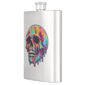 溶鮮やか融スカル フラスク (左)