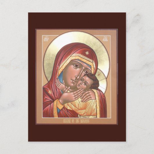 溺死祈りの言葉カードの救助者 ポストカード (正面)