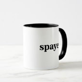 滅菌おもしろい マグカップ (正面右)