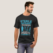 滅菌処理技術者認証管理 Tシャツ (正面フル)