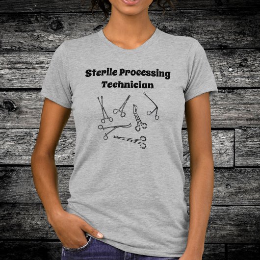 滅菌処理技術者 Tシャツ