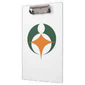 滋賀県甲賀国旗 クリップボード (左)