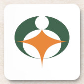 滋賀県甲賀国旗 コースター (正面)