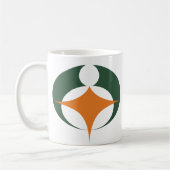 滋賀県甲賀国旗 コーヒーマグカップ (左)