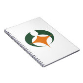 滋賀県甲賀国旗 ノートブック (右側)