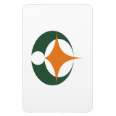 滋賀県甲賀国旗 マグネット (縦)