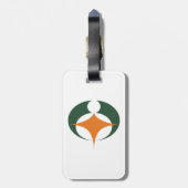 滋賀県甲賀国旗 ラゲッジタグ (裏面縦)