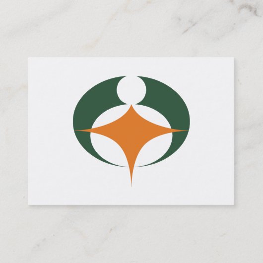 滋賀県甲賀国旗 名刺 (裏面)