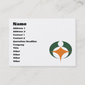 滋賀県甲賀国旗 名刺 (正面)