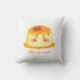 滑らかでクリーミーなキャラメルスペインのフラン クッション