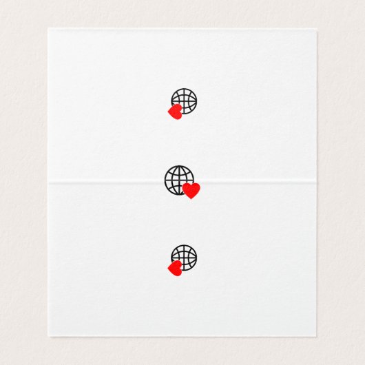 滑らかで太い線で作られた赤いハートのシンボル (内部フラット)