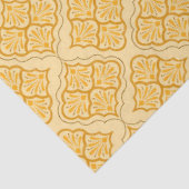 滑らかなアラベスク – ハニーニュートラル幾何学模様 薄葉紙 (詳細)