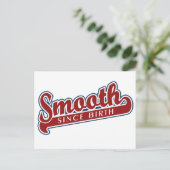 滑らかなカスタムはがき ポストカード (スタンド正面)