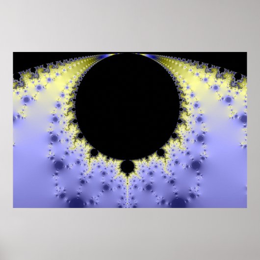 滑らかなギザギザの穴 ポスター (正面)