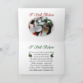 滑らかなクリスマスの贈り物 シーズンカード (内部)