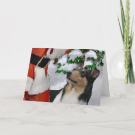 滑らかなクリスマスの贈り物 シーズンカード