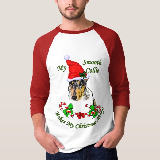 滑らかなクリスマスの贈り物 Tシャツ (正面)