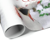 滑らかなクリスマス ラッピングペーパー (ロールコーナー)