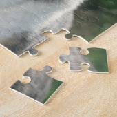 滑らかなコリーのMerle犬のパズル ジグソーパズル (側面)