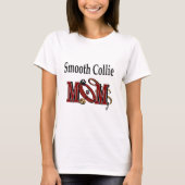 滑らかなコリードッグママムギフト Tシャツ (正面)
