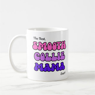滑らかなコリーママのマグカップ コーヒーマグカップ