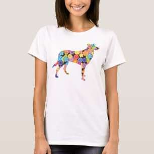 滑らかなコリー Tシャツ