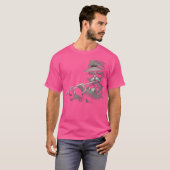 滑らかなジャズキャット Tシャツ (正面フル)