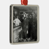 滑らかなスミスの大広間バー メタルオーナメント (右)