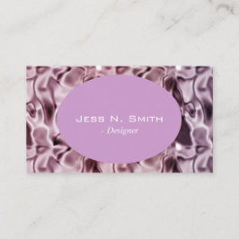 滑らかなデザイン、紫エレガント 名刺