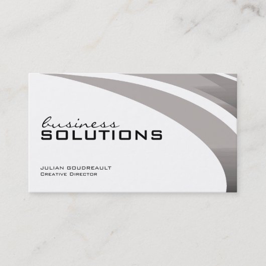 滑らかな名刺 名刺 (正面)