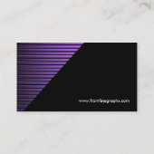 滑らかな名刺 名刺 (裏面)