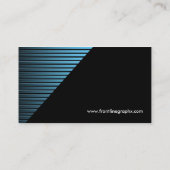 滑らかな名刺 名刺 (裏面)