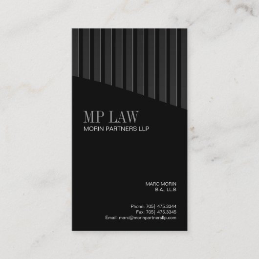 滑らかな名刺 名刺 (正面)