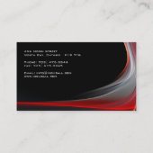 滑らかな名刺 名刺 (裏面)