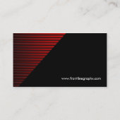 滑らかな名刺 名刺 (裏面)