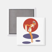 滑らかな帆走 マグネット (正面/裏面)