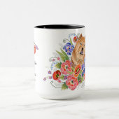 滑らかな庭のパス滑らかなチャウマグ マグカップ (中央)