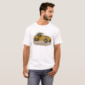 滑らかな建築のグレーダー Tシャツ (正面フル)