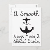 滑らかな海 ポストカード (正面/裏面)