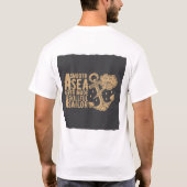 滑らかな海… Tシャツ (裏面)