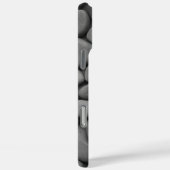 滑らかな灰色の石シームレスな自然パターン Case-Mate iPhoneケース (裏面 / 右)