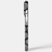 滑らかな灰色の石シームレスな自然パターン Case-Mate iPhoneケース (裏面 / 左)