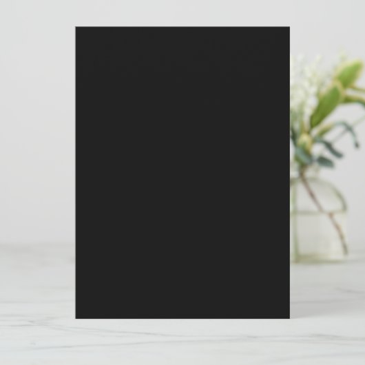 滑らかな無地の黒色の背景が画像を満たしています カード (スタンド正面)
