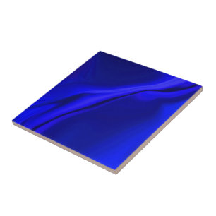 滑らかな青のデザインタイル タイル