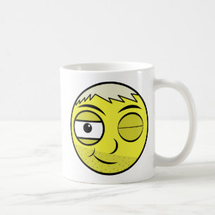 滑らかな顔コーヒーマグ コーヒーマグカップ