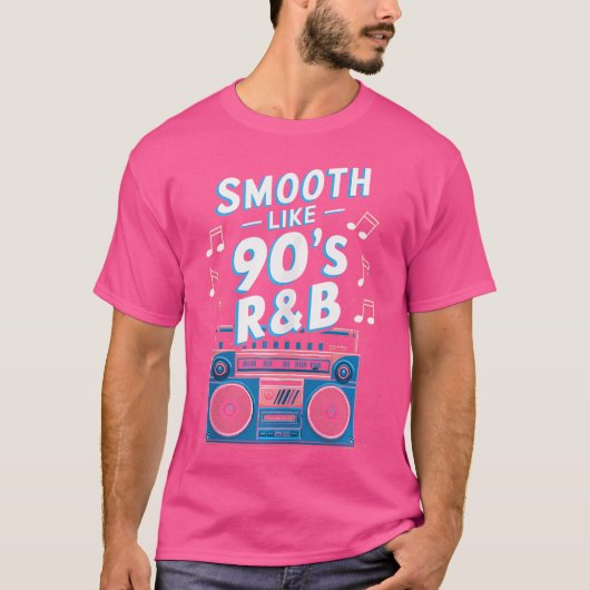 滑らかな90'S Rb Tシャツ (正面)