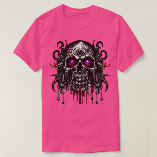 滑らかな Tシャツ (デザイン正面)