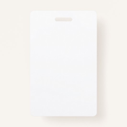 滑らかなpで作られた白い袖のクローズアップ バッジ (正面)